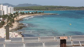 Une plage d'Ibiza, sur les îles des Baléares (image d'illustration)
