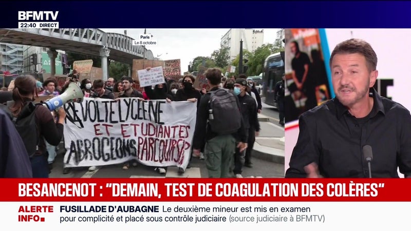 Olivier Besancenot invité de BFM grand soir - 16/10