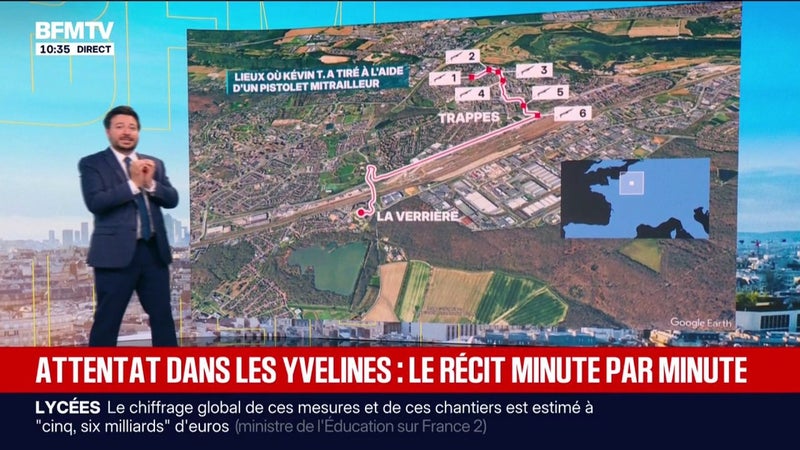 Attentat dans les Yvelines: le récit minute par minute