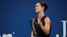 Loïs Boisson lors de sa défaite au premier tour de l'US Open, le 31 août 2026