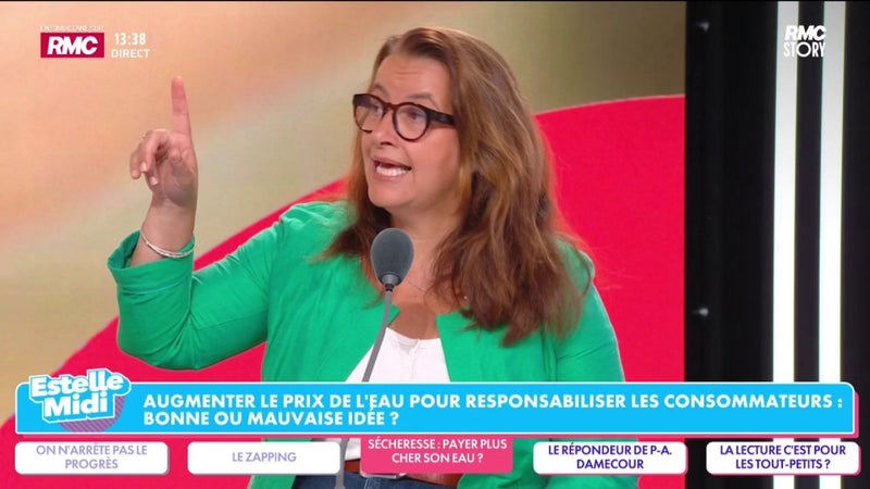 Augmenter le prix de l'eau pour responsabiliser les consommateurs : "On peut aussi avoir des toilettes sèches", propose Cécile Duflot