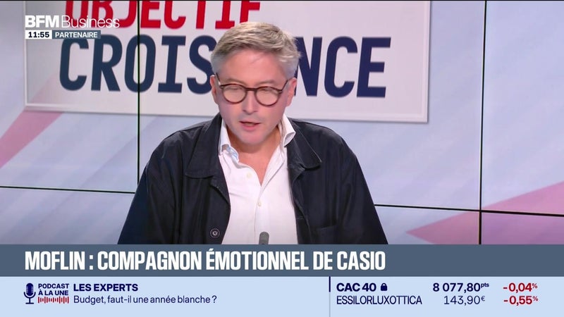 Xavier de la Croix (Casio France) : Moflin, compagnon émotionnel de Casio - 26/09