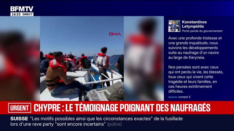 Naufrage d'un ferry à Chypre: 23 disparus et 7 morts selon un nouveau bilan