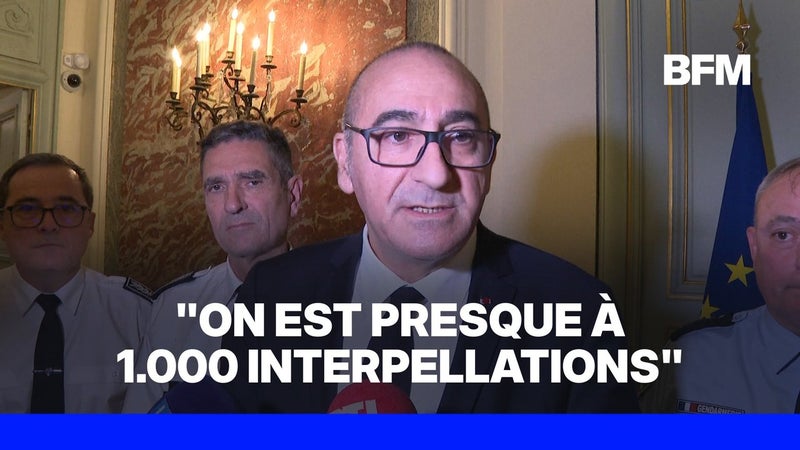 24 octobre: Laurent Nuñez, ministre de l'Intérieur, annonce près de "1.000 interpellations"