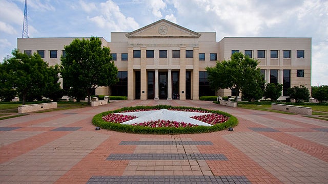 Tribunal de Denton, au Texas (image d'illustration)