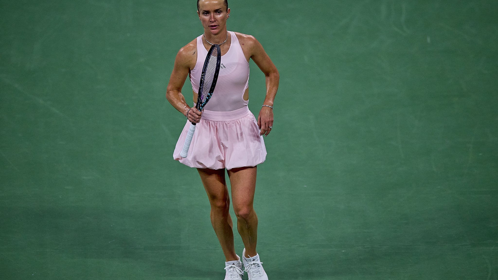 Elina Svitolina frappée par la guerre en Ukraine: son club de padel partiellement détruit à Kiev