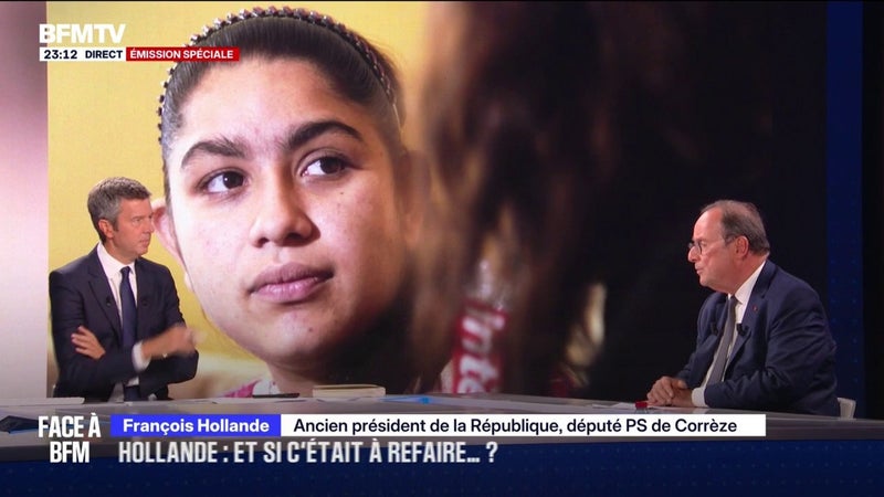 Affaire Léonarda: François Hollande, ancien président de la République, reconnait que "ce n'était pas au président de la République d'intervenir"