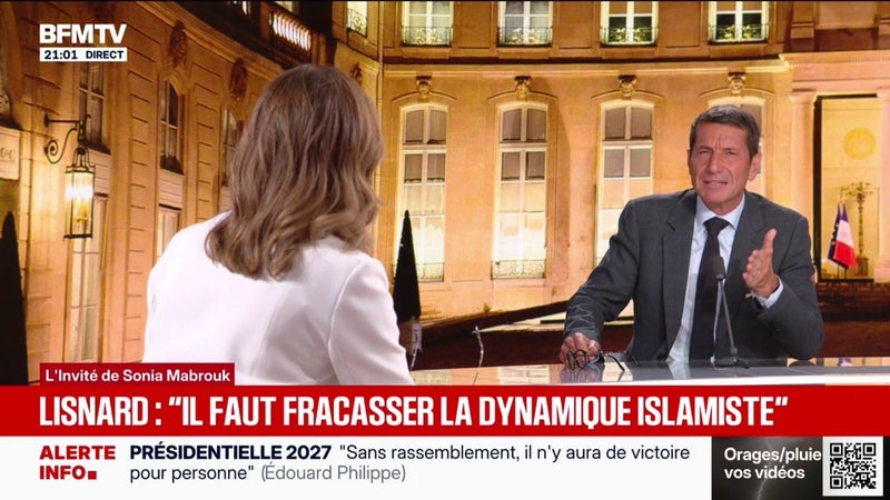 Présidentielle 2027: "Je ne voterai jamais pour Jean-Luc Mélenchon", affirme David Lisnard, candidat à l'élection présidentielle