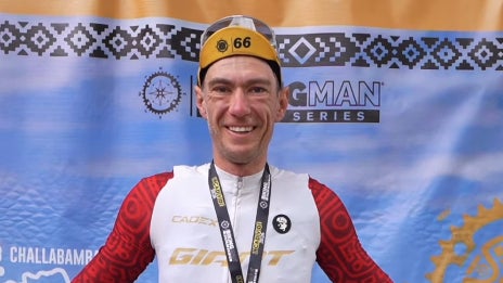 Pierre Rolland lors de sa victoire sur l IncaDivide en aout 2026 au Perou 2337189