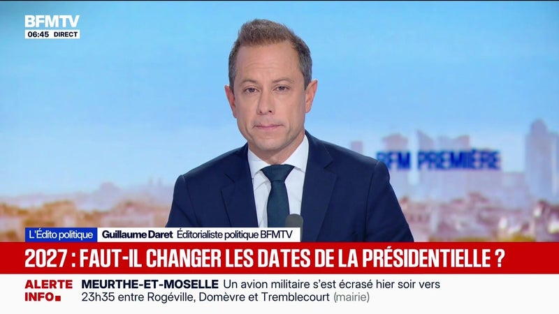 2027, faut-il changer les dates de la présidentielle ? - L’édito politique - 21/10