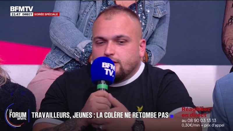 FORUM BFMTV - "La colère est proportionnelle à la promesse qu'il (Emmanuel Macron) avait faite aux Français", selon Samuel, artisan dans le BTP