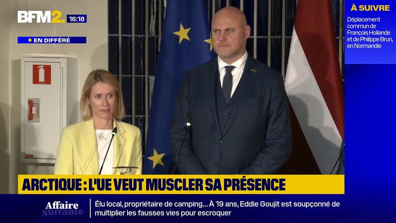 Arctique: l'Europe a besoin de plus de brise-glaces, affirme la cheffe de la diplomatie européenne Kaja Kallas