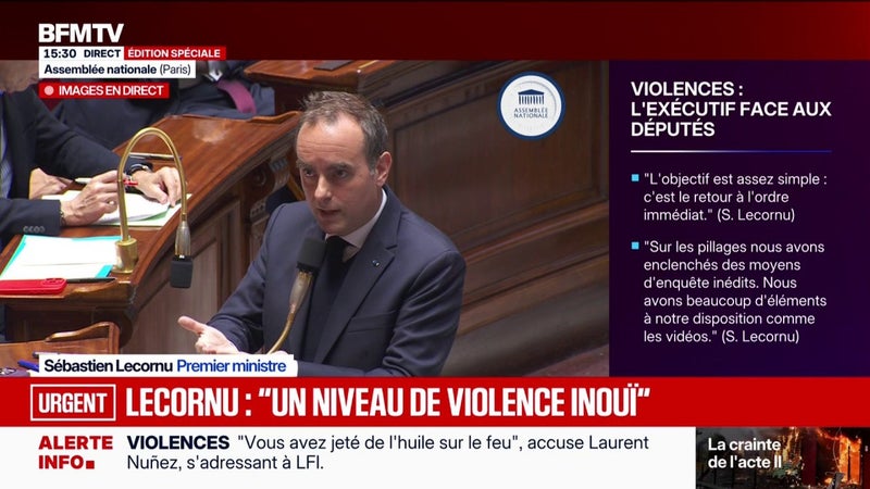 Colère lycéenne: Sébastien Lecornu promet de "premières annonces" en début de semaine prochaine après la consultation nationale