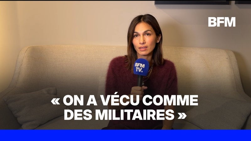 Élodie Yung et le casting de la série “Le Charles” ont vécu “comme des militaires” durant le tournage sur le porte-avions Charles de Gaulle