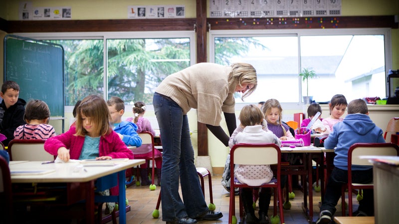 Le salaire moyen des enseignants atteint 3.090 euros net par mois, en hausse de 4,3 %