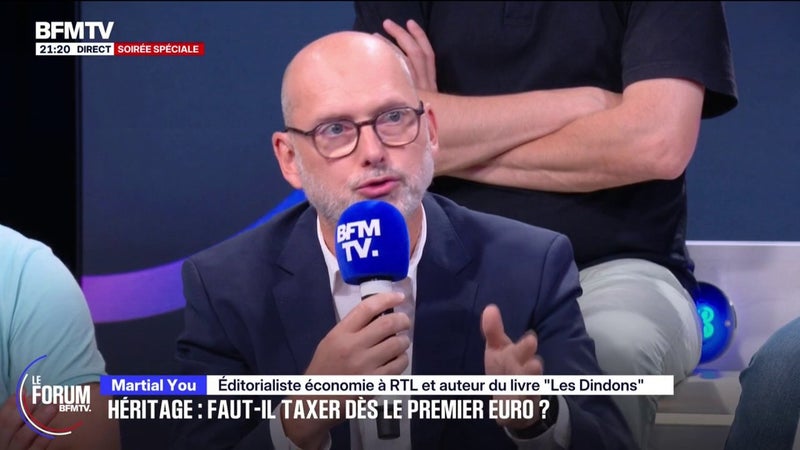 FORUM BFMTV - Héritages: "Personne ne sait ce qu'est un riche", estime Martial You, éditorialiste économie à RTL