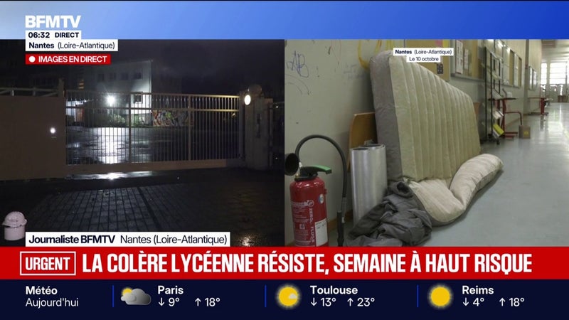 Manifestation lycéenne: une semaine encore sous tension attendue après des appels à maintenir le mouvement sur les réseaux sociaux, les autorités restent vigilantes