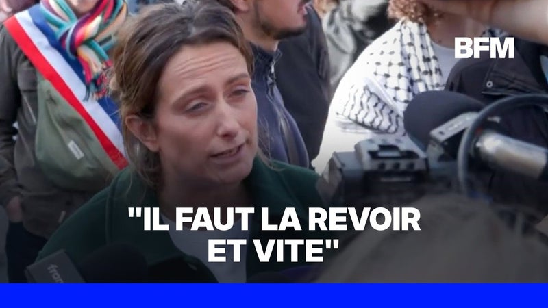 Manifestations du 17 octobre: "J'en ai ras-le-bol de la doctrine de maintien de l'ordre dans ce pays", lance Marine Tondelier, candidate Les Écologistes à l'élection présidentielle