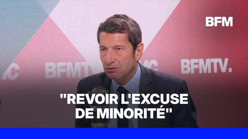 David Lisnard, candidat “Nouvelle Énergie” à la présidentielle, veut “revoir l’excuse de minorité”