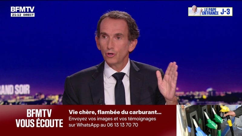 "En France, il y a une crise, que fait-on ? On se tourne vers l'État", dénonce Alexandre Bompard, PDG de Carrefour