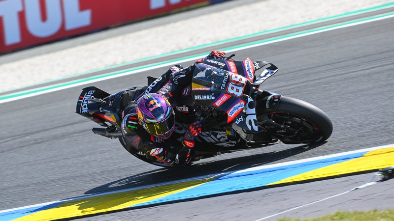 Jorge Martin sur son Aprilia lors du Grand Prix de France le 8 mai 2026 2283329