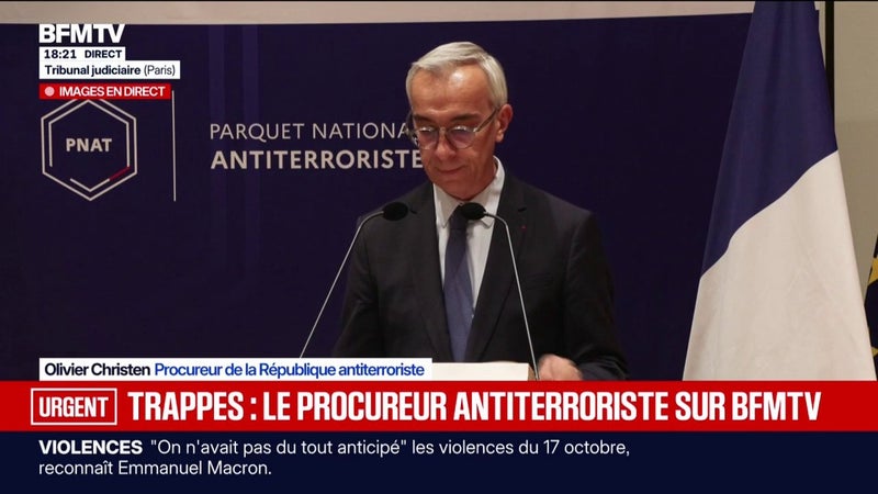 Attentat à Trappes: le procureur de la République antiterroriste énumère les chefs d'accusation de l'enquête
