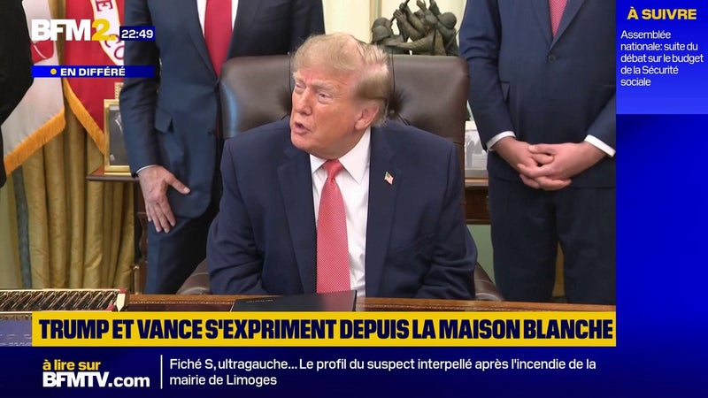 Donald Trump déclare qu'il "veut que l'Ukraine conclue un accord" avec la Russie