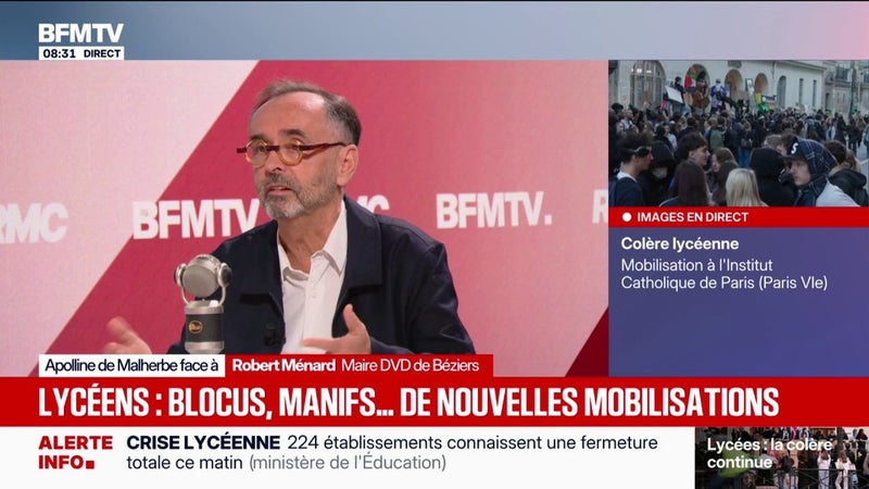 "Moment de démocratie interne": "C'est de la foutaise", juge Robert Ménard, maire DVD de Béziers