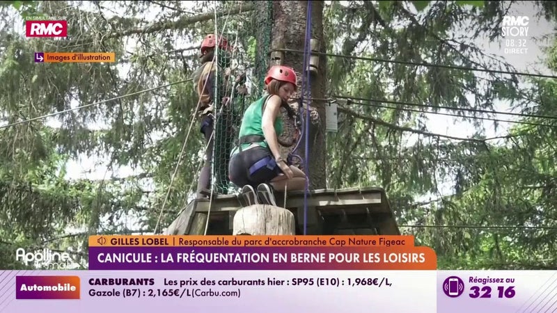 Canicule : La fréquence en berne pour les loisirs