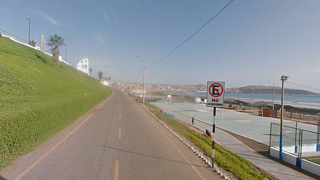 Plage de Huacho, au Pérou (image d'illustration)