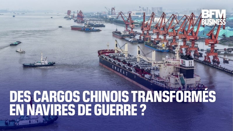 Des cargos chinois transformés en navires de guerre ?