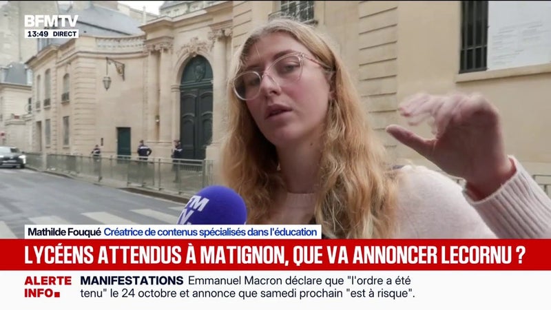 "Remplacement de Parcoursup", "places dans le supérieur", "nombre d'élèves dans les classes", "bâti scolaire", "bourse indéxée sur l'infation": ce que Sébastien Lecornu va annoncer aux lycéens