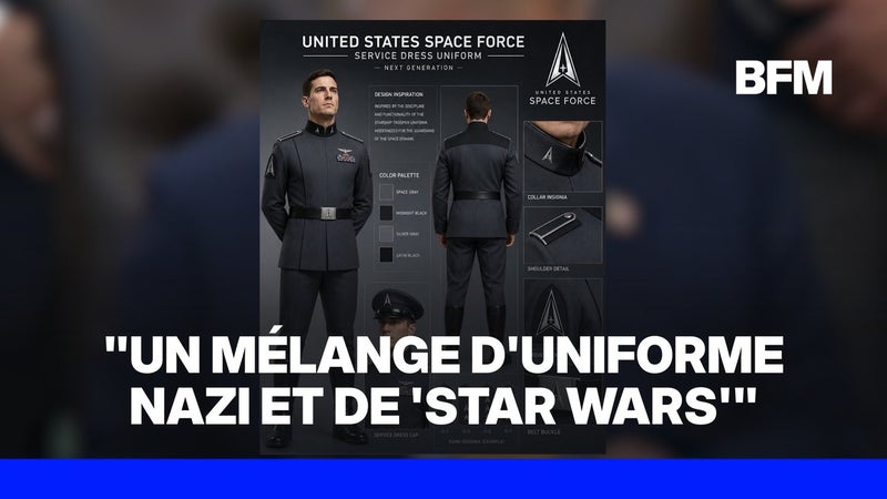 Donald Trump publie des photos de nouveaux uniformes qui ressemblent à ceux des nazis