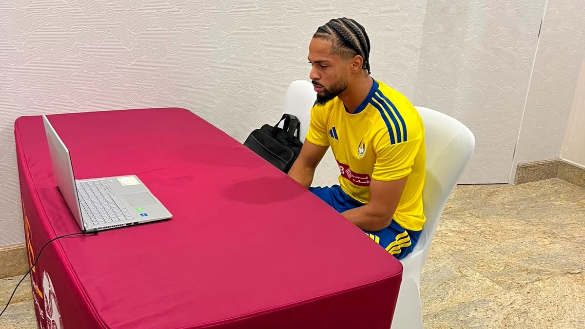 Frank Magri d'Al-Gharafa en QSL lors de son entretien avec RMC Sport, le 23 août 2026 