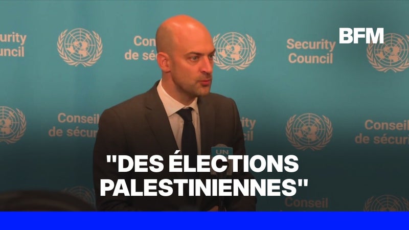 Jean-Noël Barrot, ministre des affaires étrangères, s'exprime depuis les Nations unies