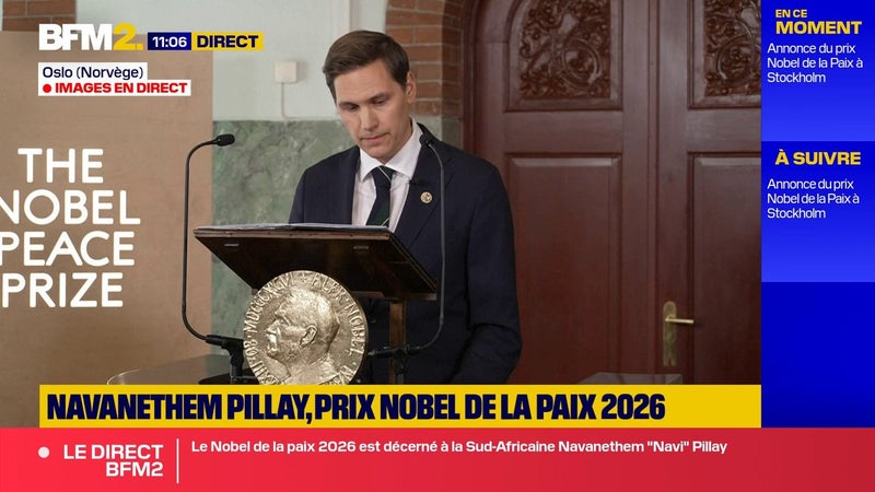 Prix Nobel de la paix 2026: "Le système de droit international est sous une pression énorme et ses institutions sont attaquées", affirme le président du Comité Nobel