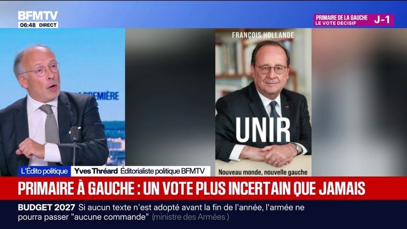 L'ÉDITO POLITIQUE - Primaire de la gauche: la grande incertitude