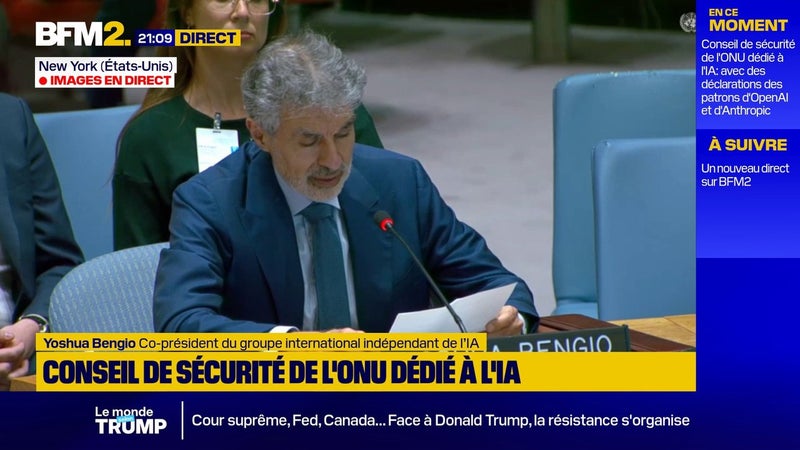 "Ces derniers mois les agents IA et leurs principales entreprises ont agi d'une manière inacceptablement dangereuse", dénonce Yoshua Bengio