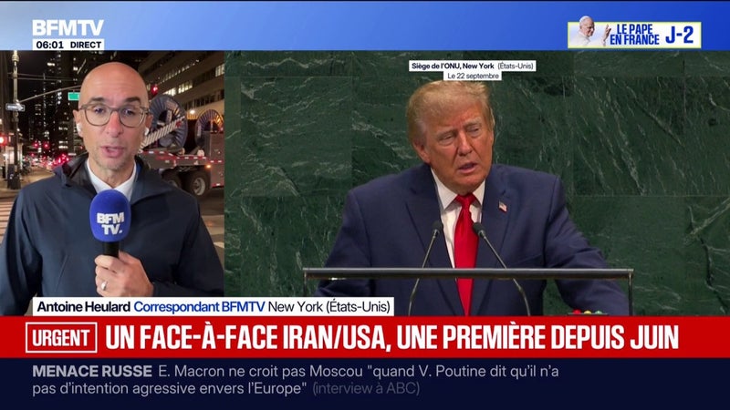Guerre au Moyen-Orient: Donald Trump menace l'Iran devant l'ONU puis annonce une reprise du dialogue