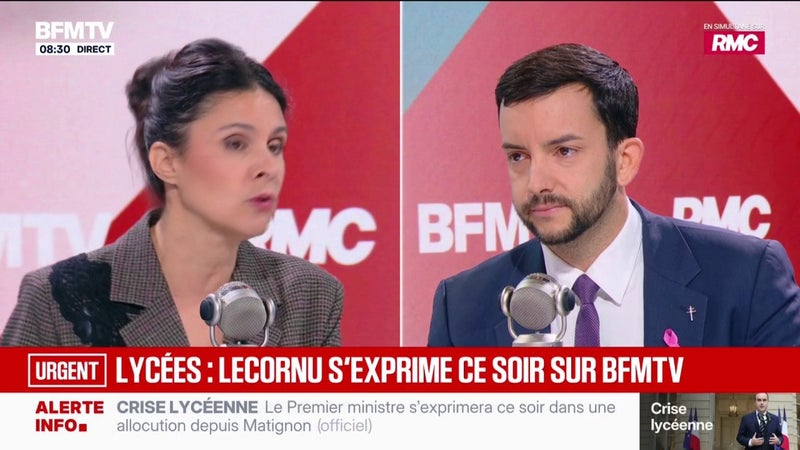 "Il y a des cartels": Jean-Philippe Tanguy, député RN, dénonce les "marchés publics" destinés aux établissements scolaires