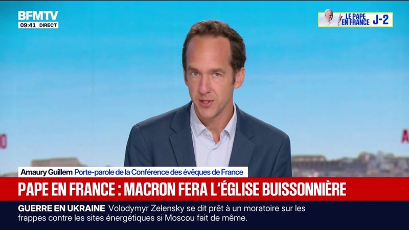 Visite du pape: "Nous en sommes à 9 millions de dons collectés", indique le porte-parole de la Conférence des évêques de France