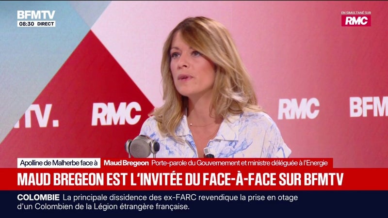 Guerre au Moyen-Orient: "On appelle au calme et à la réouverture pacifique du détroit d'Ormuz", explique Maud Bregeon