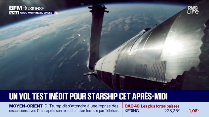 Starship vise l’orbite terrestre pour son 14e vol d’essai