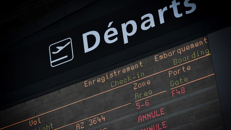 DIRECT. Tempête Austen: des retards et annulations de vols "à prévoir" selon le ministère des Transports