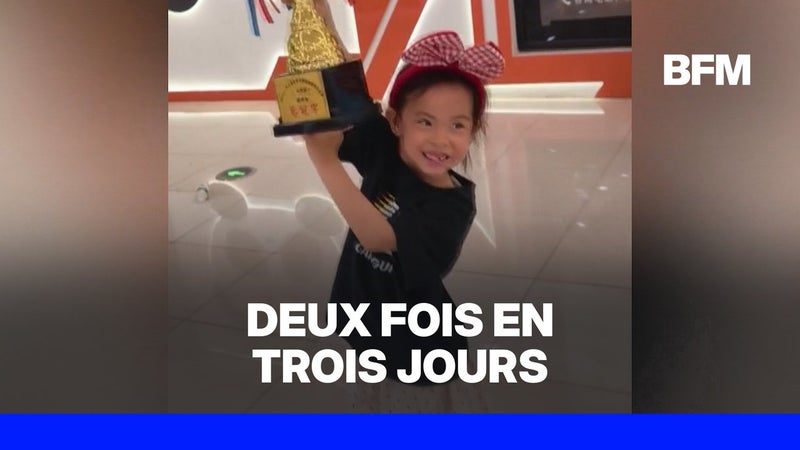 Chine: à 6 ans, elle bat le record du monde de Rubik's Cube à trois rangées