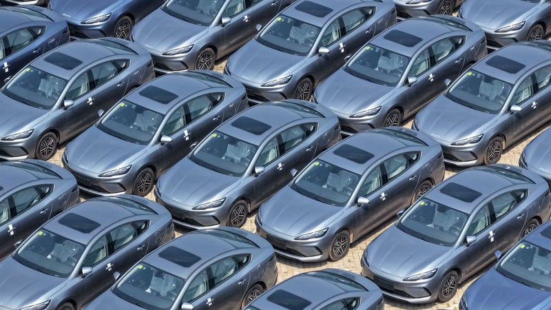 +154% pour BYD, +246,5% pour Chery: les constructeurs automobiles chinois profitent de l’essor des voitures électriques pour poursuivre leur percée en Europe