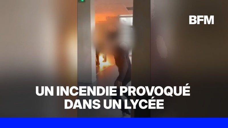 Saint-Nazaire: un individu met le feu à l’intérieur du lycée Aristide-Briand