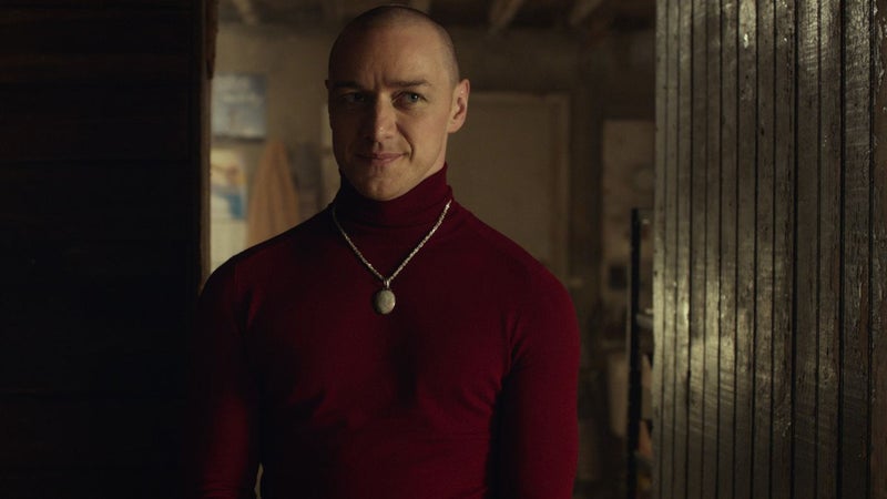 James McAvoy dans "Split" de M. Night Shyamalan.