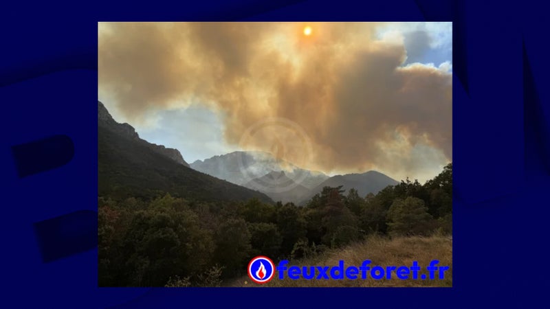 Incendie: un feu parcourt 150 hectares dans l'Aude, des dizaines de personnes évacuées