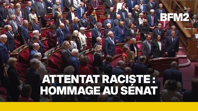 Attentat raciste de Trappes: un moment de recueillement a été observé au Sénat